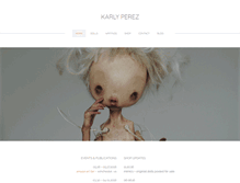 Tablet Screenshot of karlyperez.com